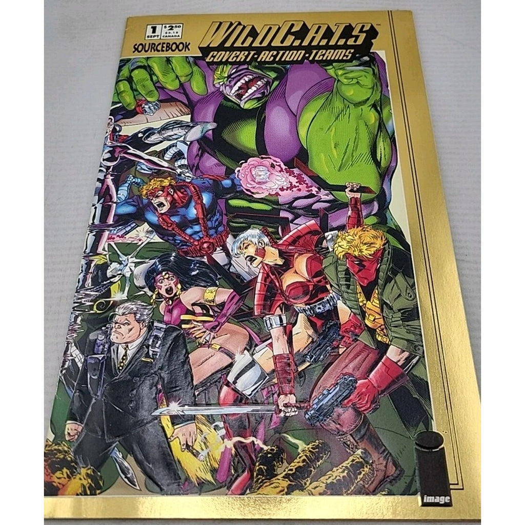 WildC.A.T.S Covert-action- Teams #1 Sourcebook Gold