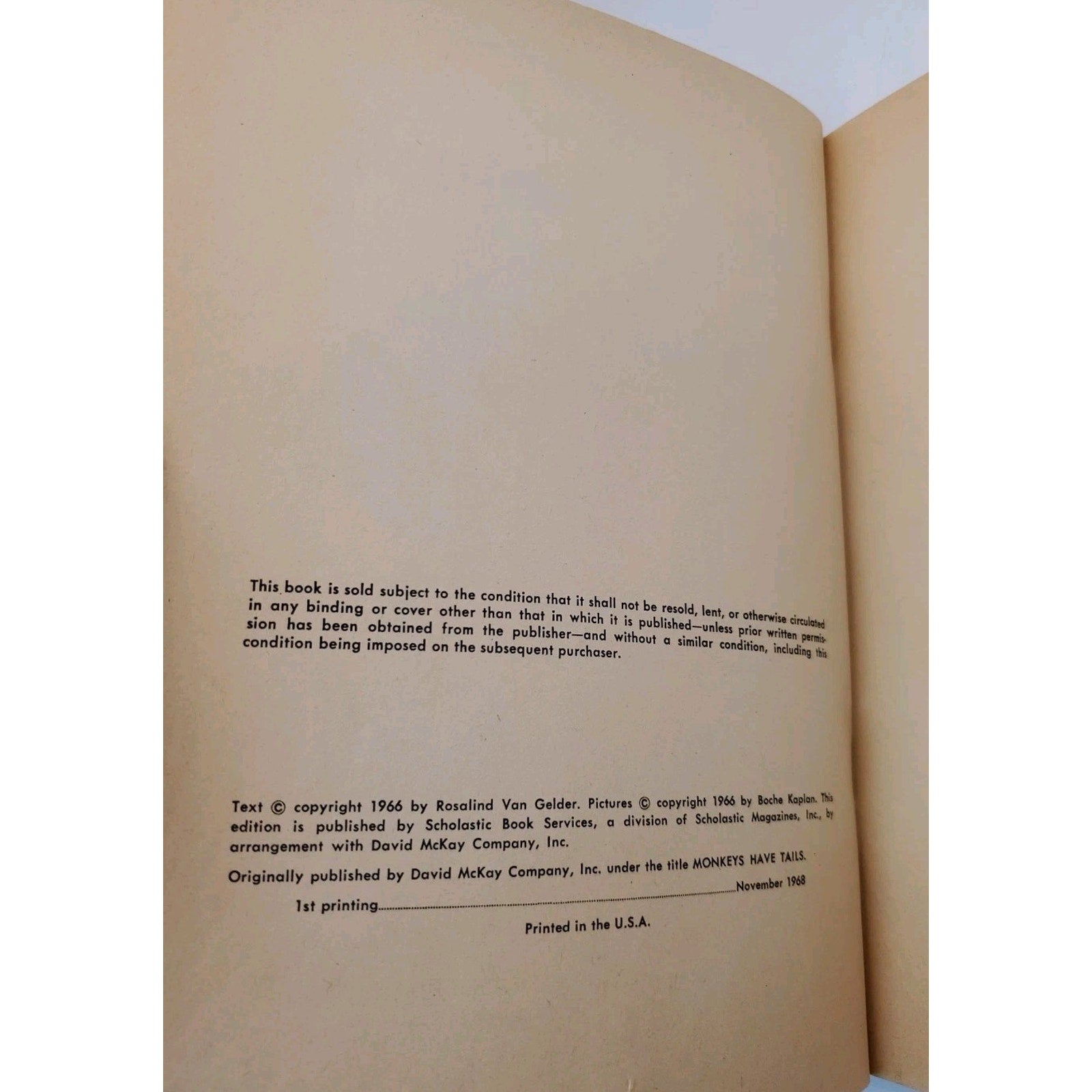 Tricky Questions to Fool Your Friends by Rosalind Van Gelder (1968, Paperback)