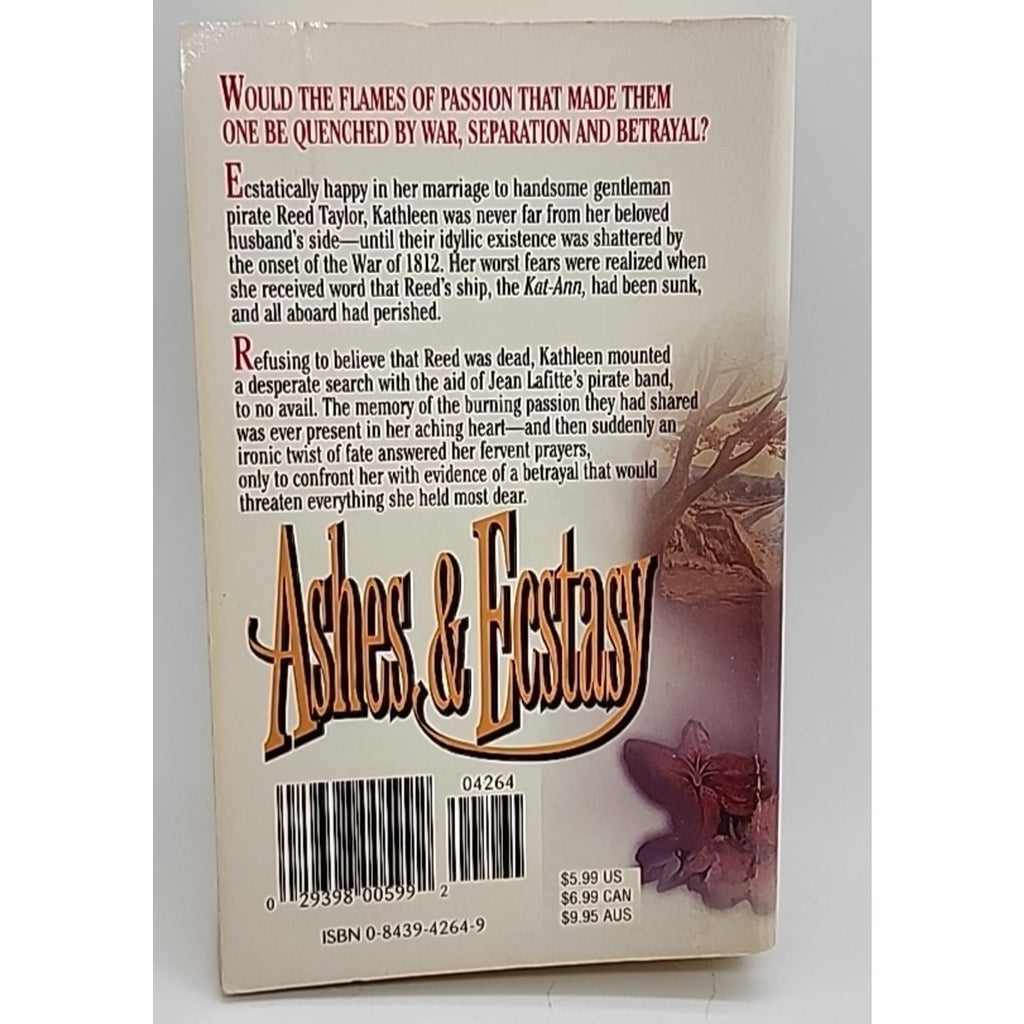 Ashes and Ecstasy by Catherine Hart (1997, Mass Market)