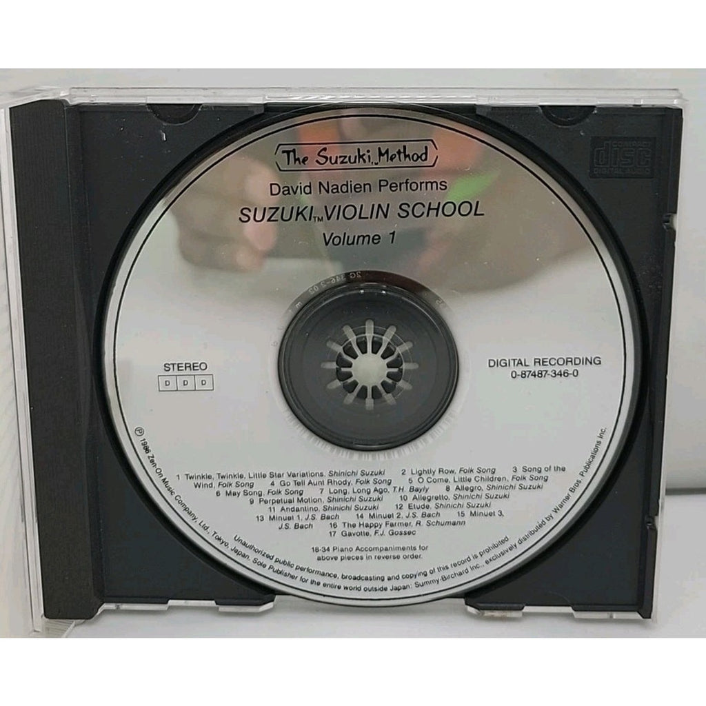 Suzuki Violin School CD, Volume 1 - Audio CD -