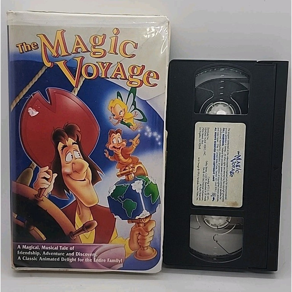 The Magic Voyage VHS 1994 Video Clamshell
