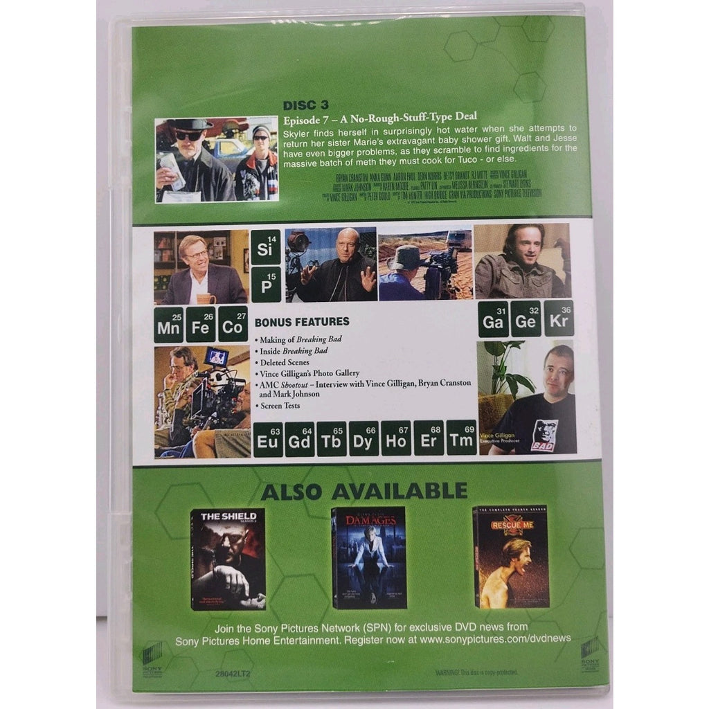 Breaking Bad The First Season Disc 3 ONLY DVD