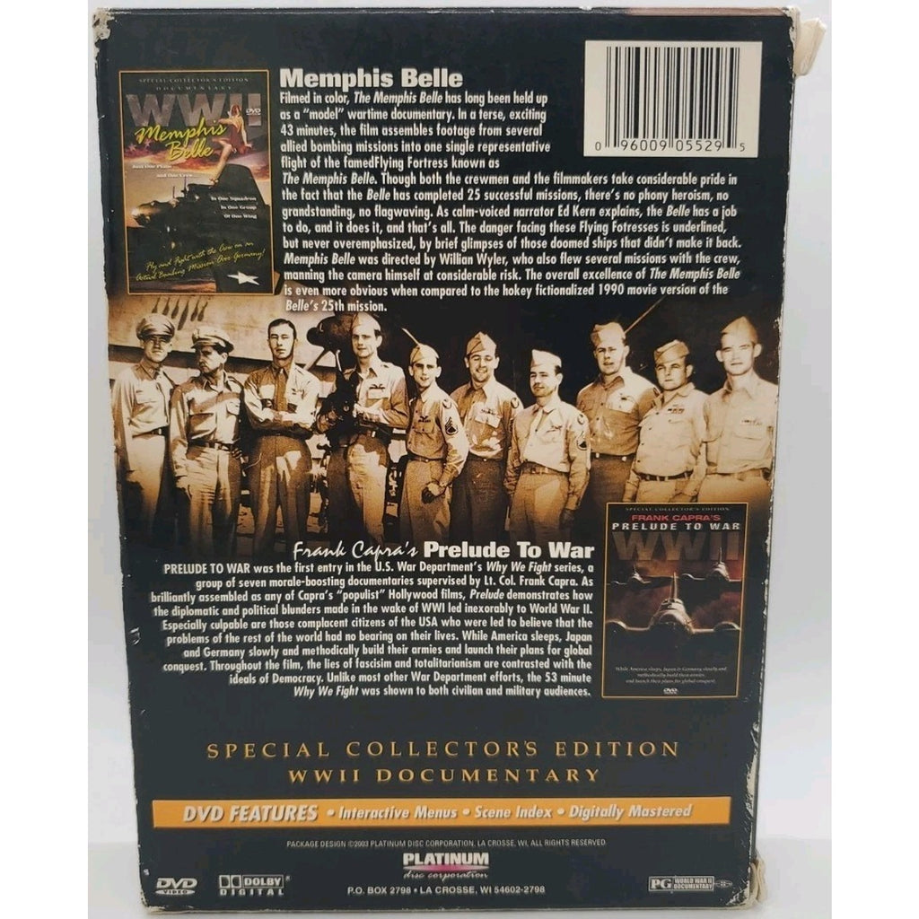 Memories of War - Prelude to War/Memphis Belle (DVD)