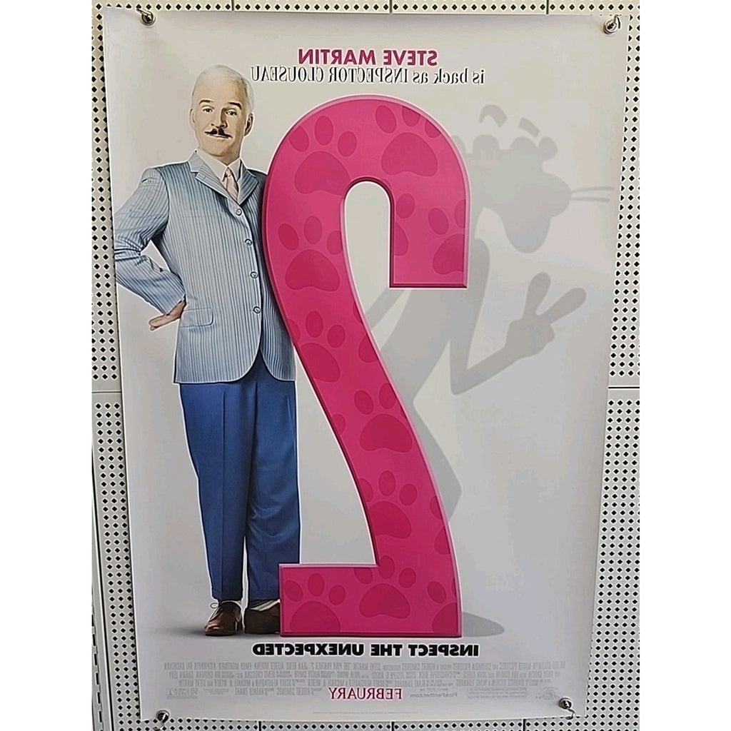 The Pink Panther 2 Original 27x40 D/S Movie Poster 2009 Steve Martin