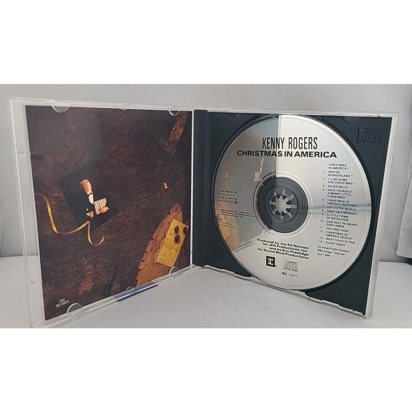 Christmas in America by Kenny Rogers (CD, 1989)