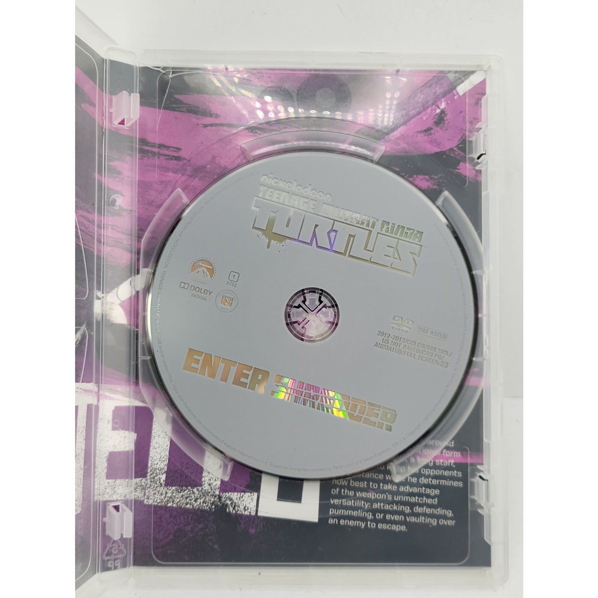 Teenage Mutant Ninja Turtles: Enter Shredder (DVD, 2012)