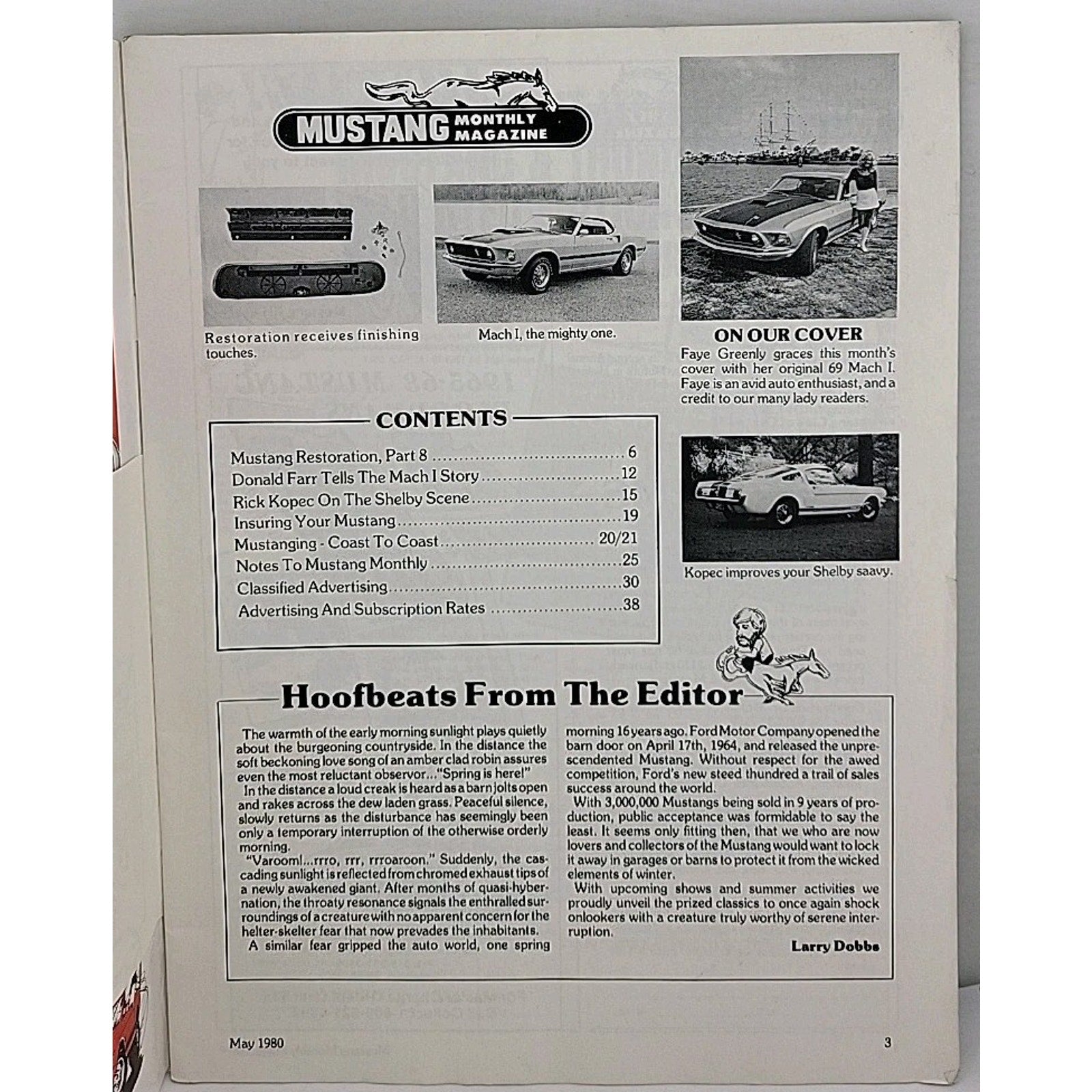 Mustang Monthly Magazine - May 1980 - Vol. 3 No. 4