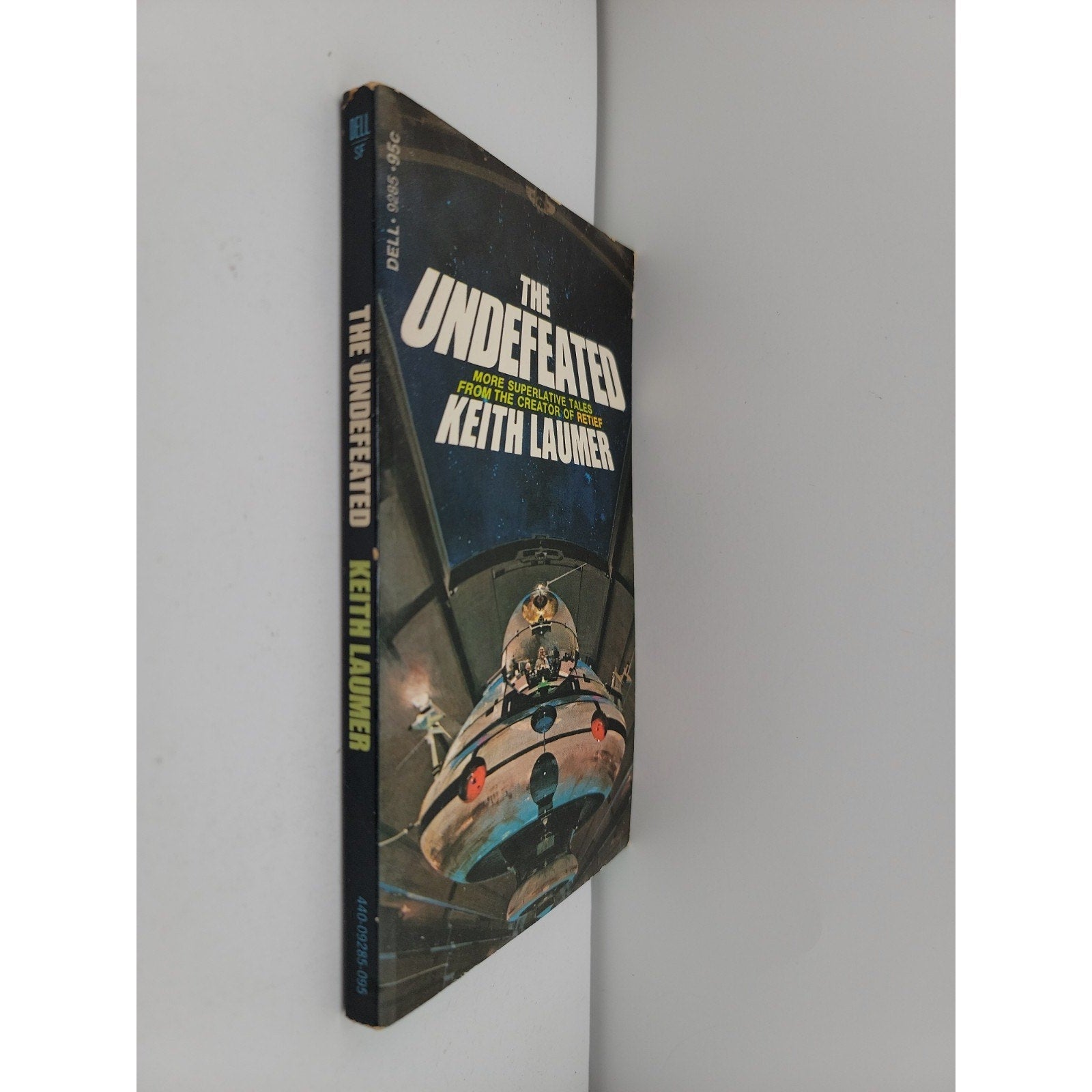 The Undefeated by Keith Laumer Dell 1st 1974 Good Condition