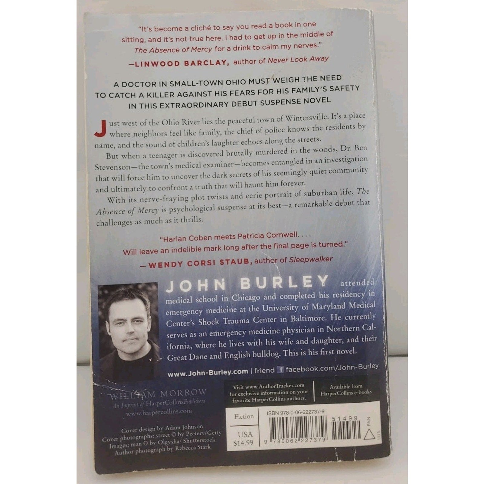 Absence of Mercy : A Novel by John Burley (2013, Trade Paperback)