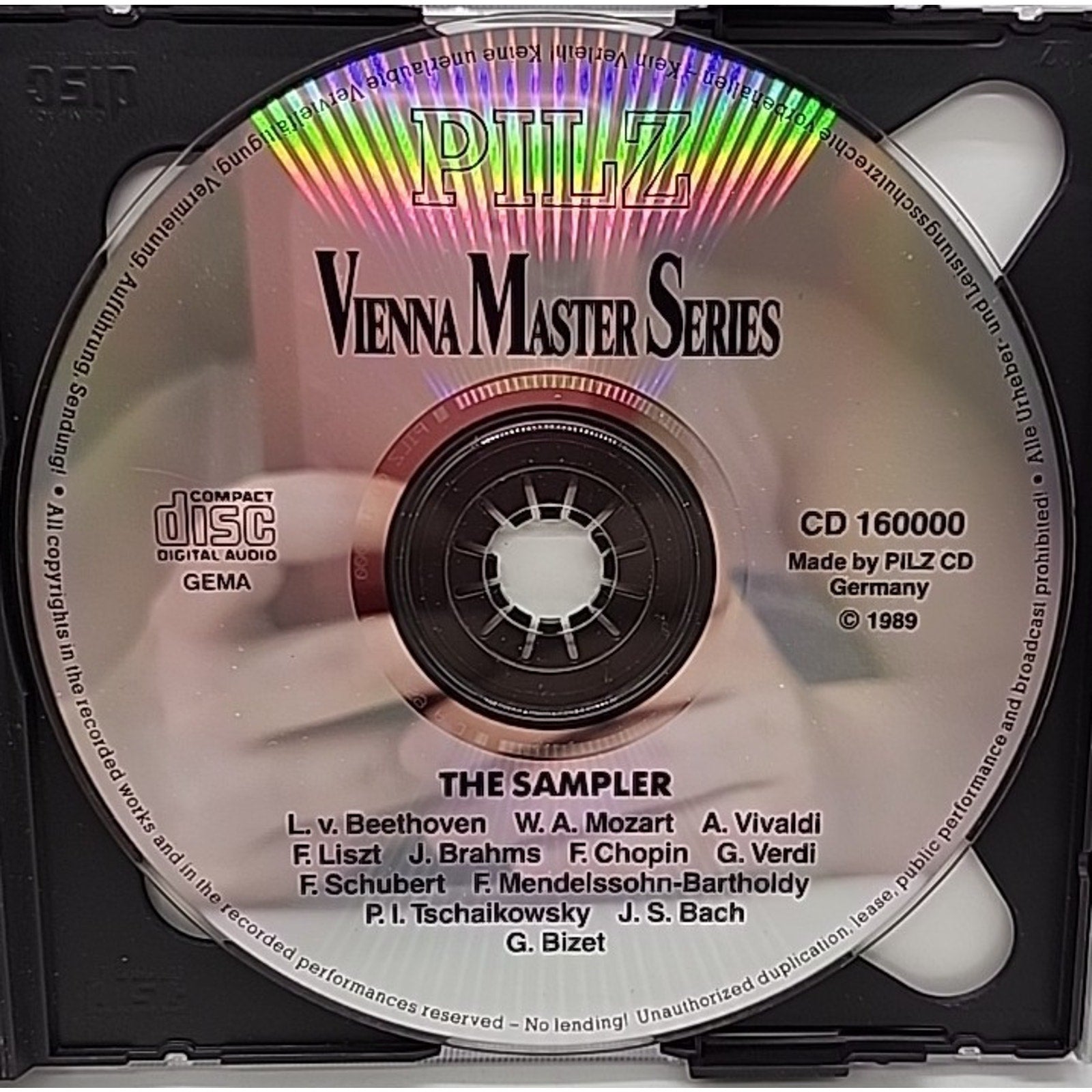 Vienna Master Series The Sampler (CD, Germany, 1991)
