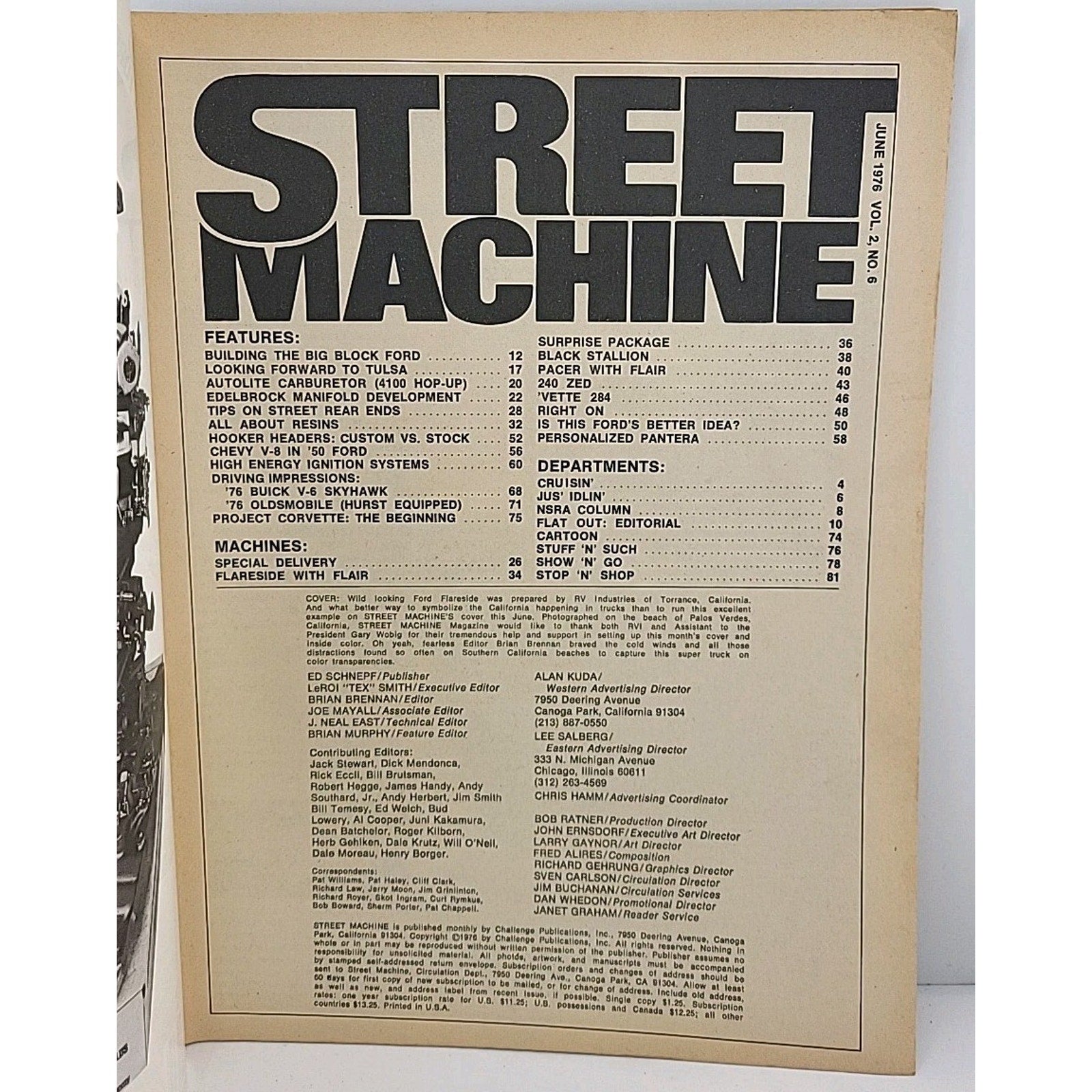 Street Machine Magazine - June 1976 - Vol. 2 No. 6