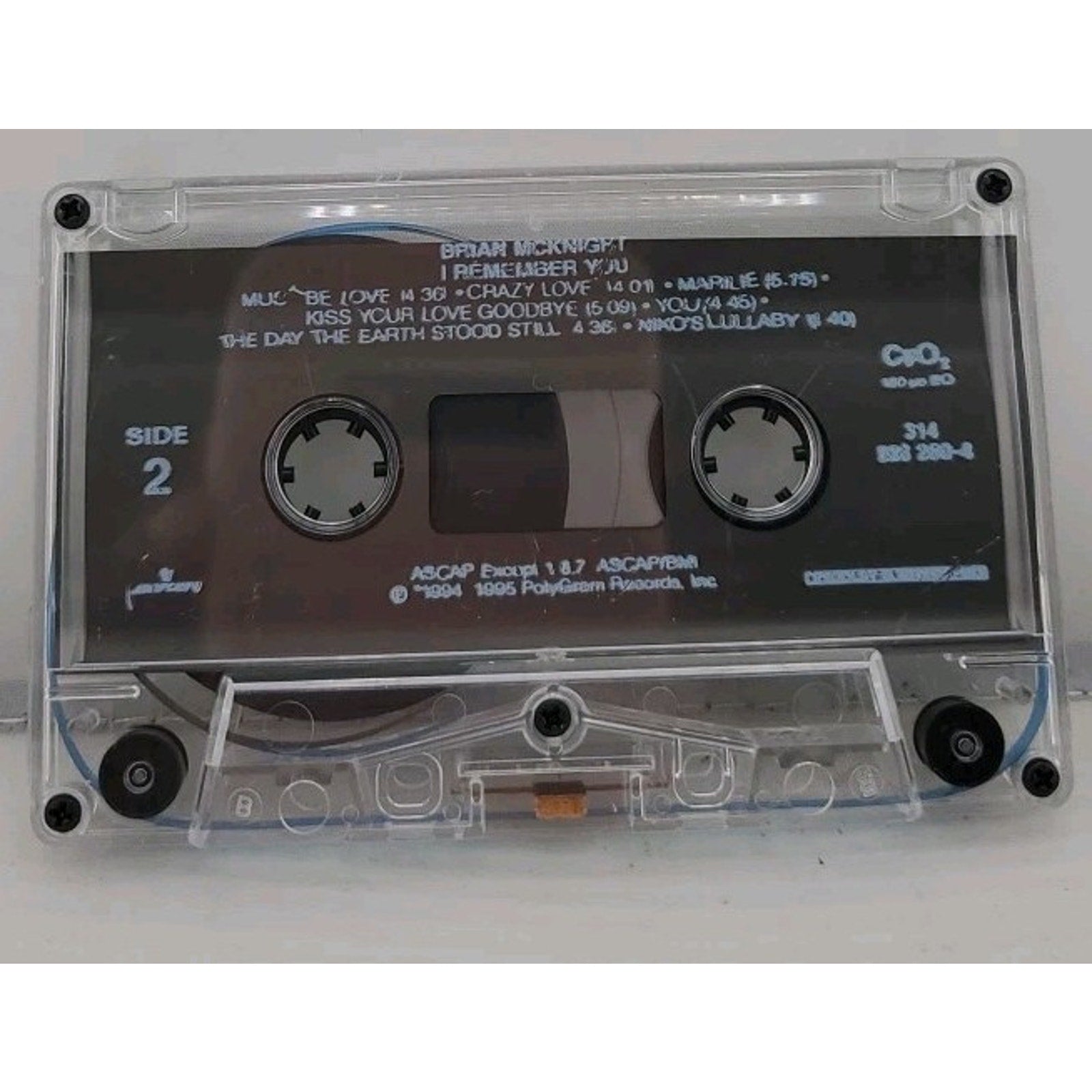 I Remember You by Brian Mcknight (Cassette, 1995)