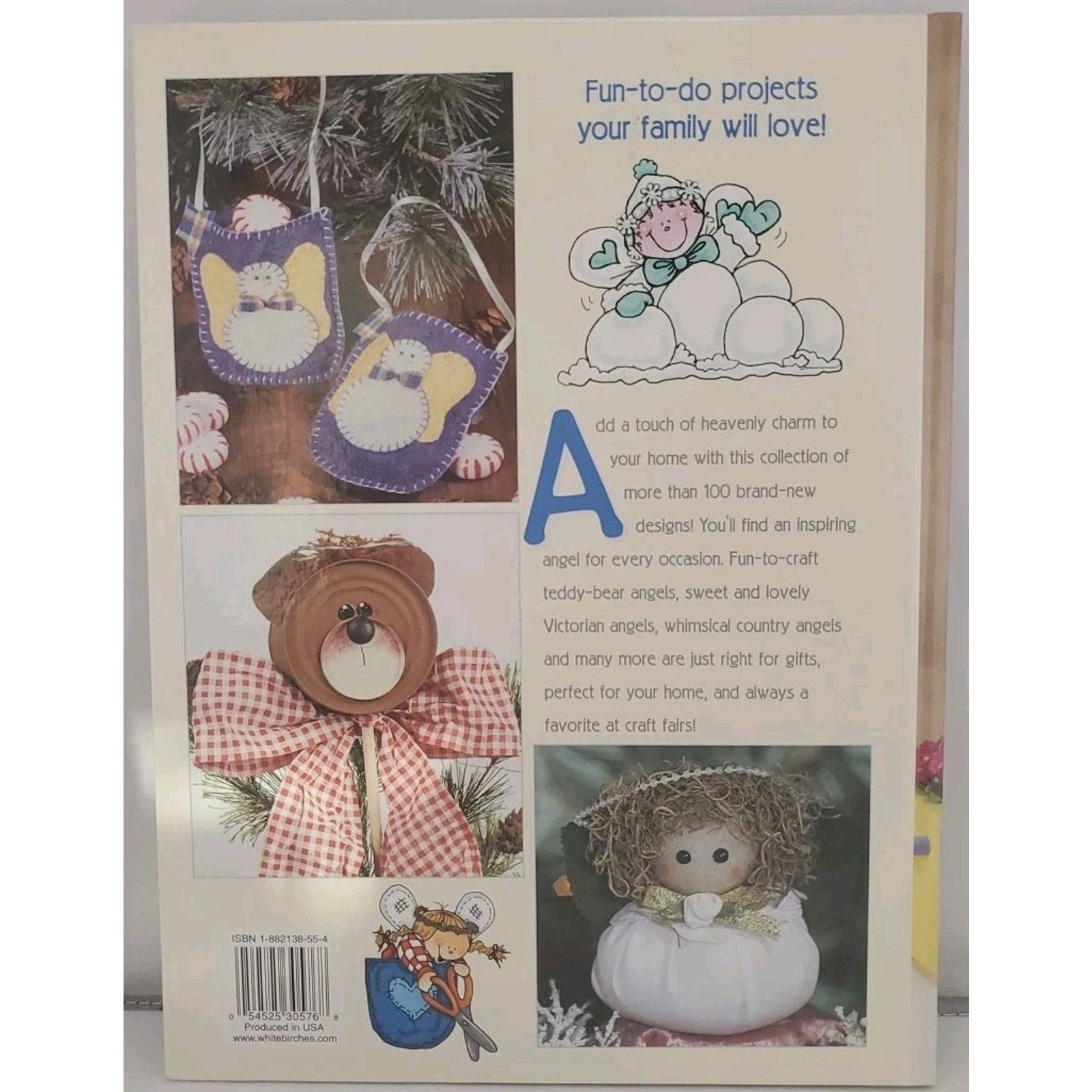 Angel Crafts Project Book Crafting An Angel A Day By Scott, Kids Elderly