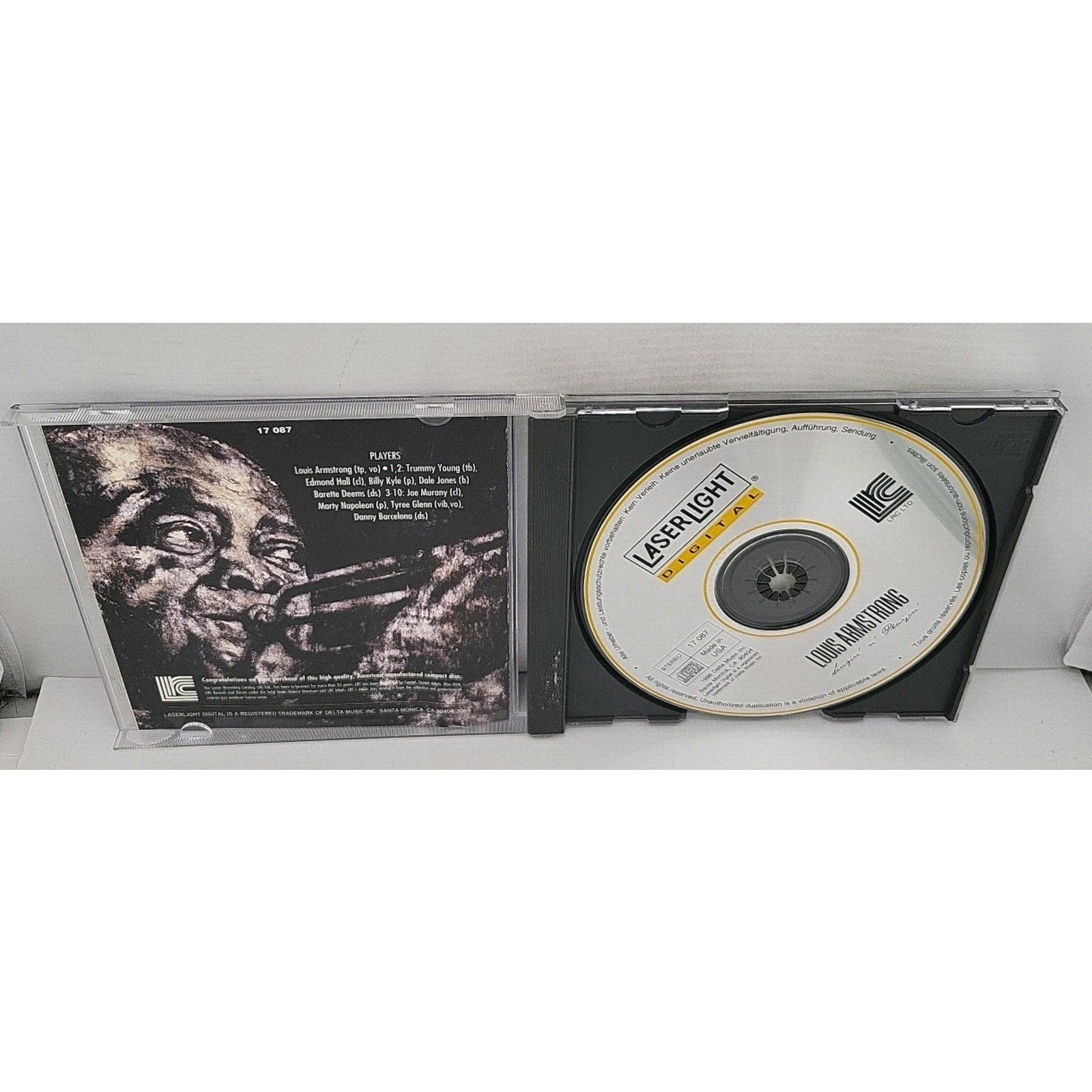 Singin' n' Playin' by Louis Armstrong (CD, Sep-1996, Laserlight)