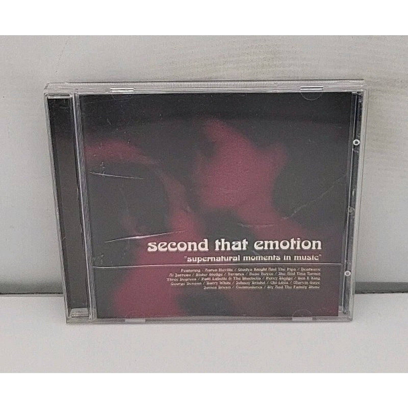 Second That Emotion CD 2000 Soul R&B Funk Compilation Nevasound