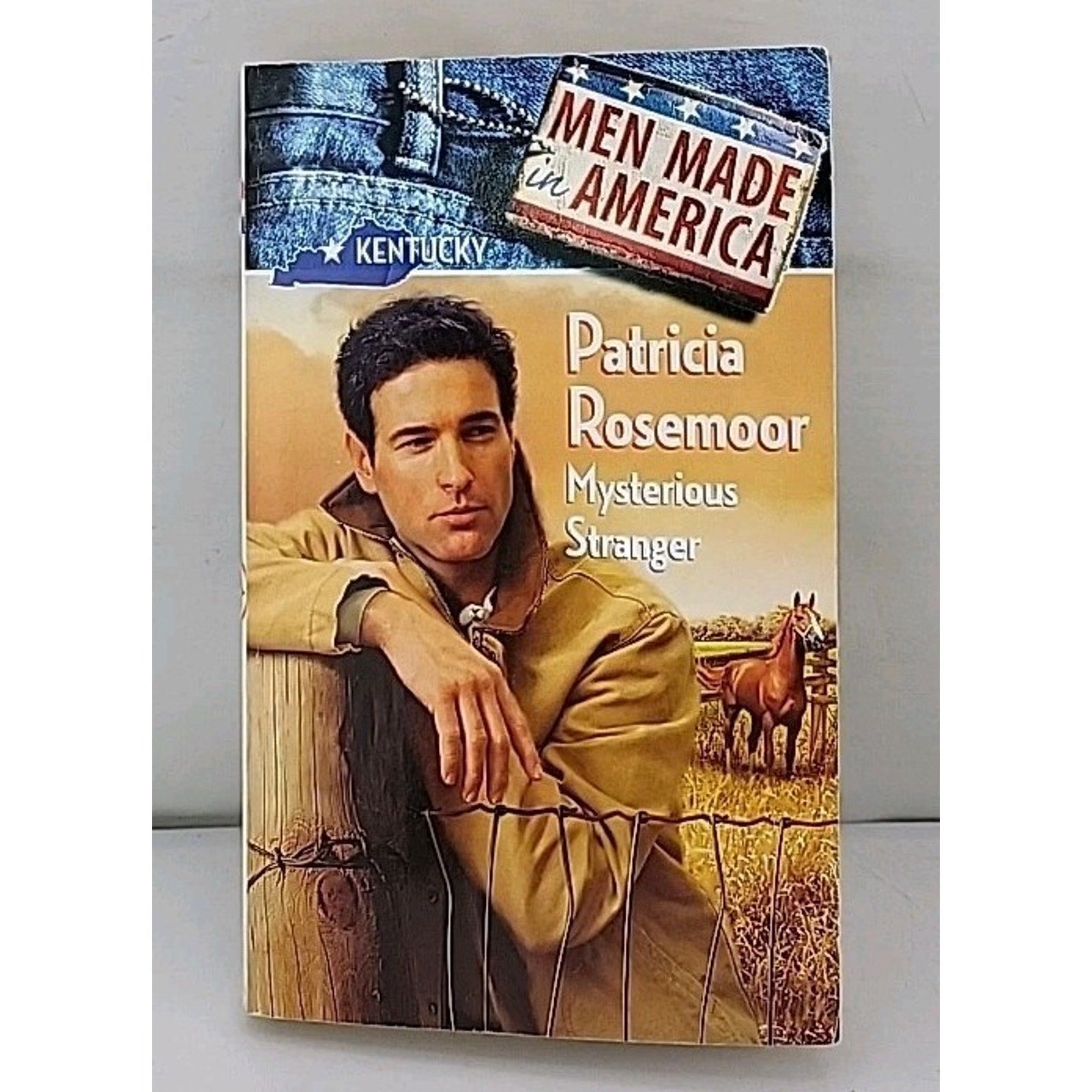 Mysterious Stranger by Patricia Rosemoor Men Made in America Kentucky Paperback