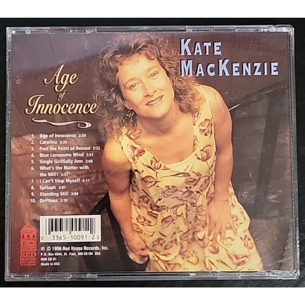 Age of Innocence * by Kate MacKenzie (CD, Oct-1996, Red House Records)