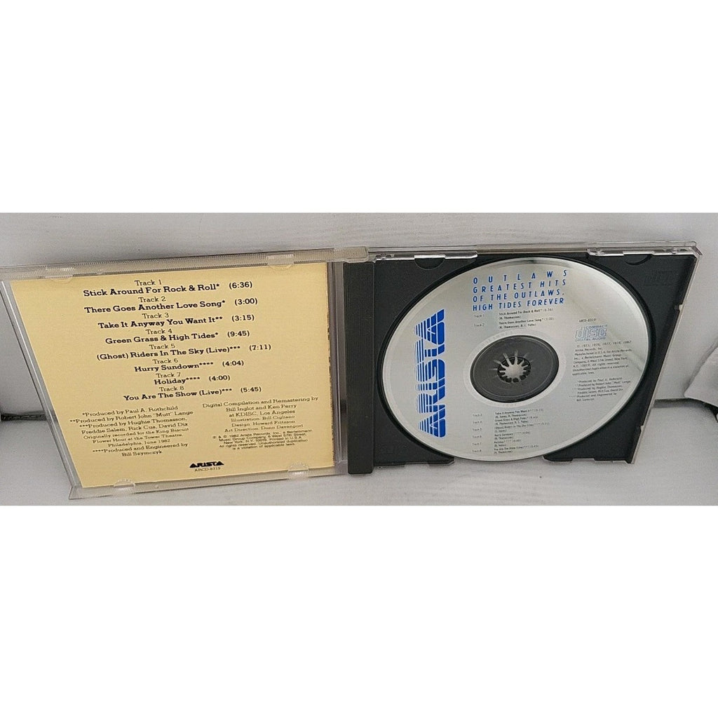 Greatest Hits of the Outlaws/High Tides Forever by The Outlaws (CD, Oct-1990,...