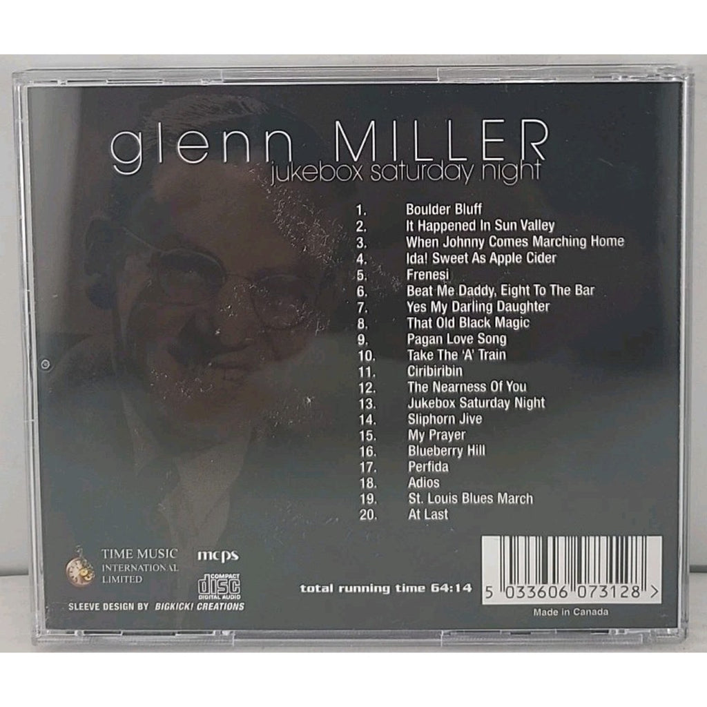 Glenn Miller Jukebox Saturday Night Music CD Album