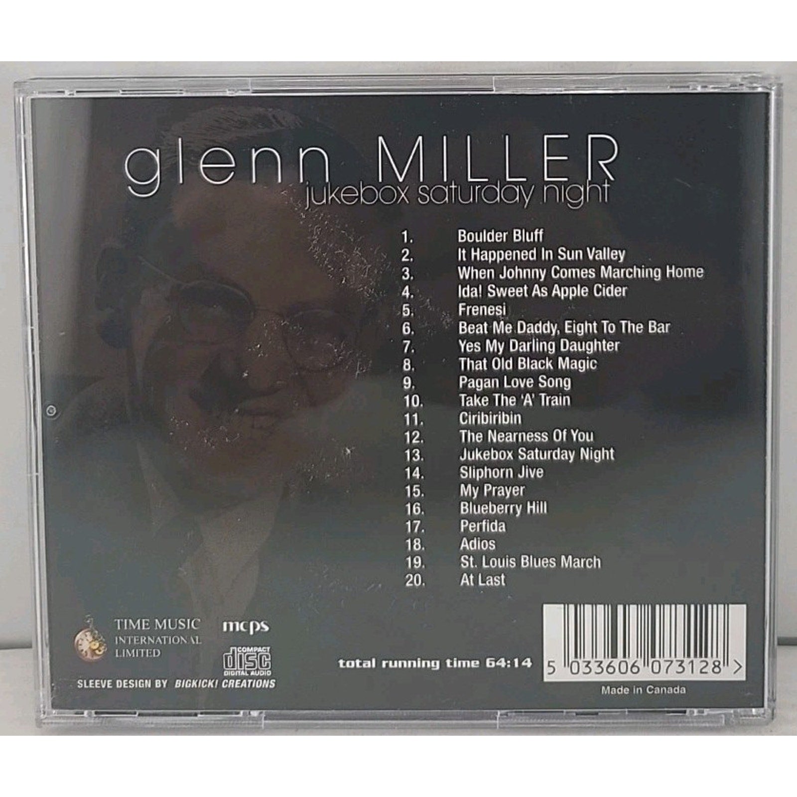 Glenn Miller Jukebox Saturday Night Music CD Album
