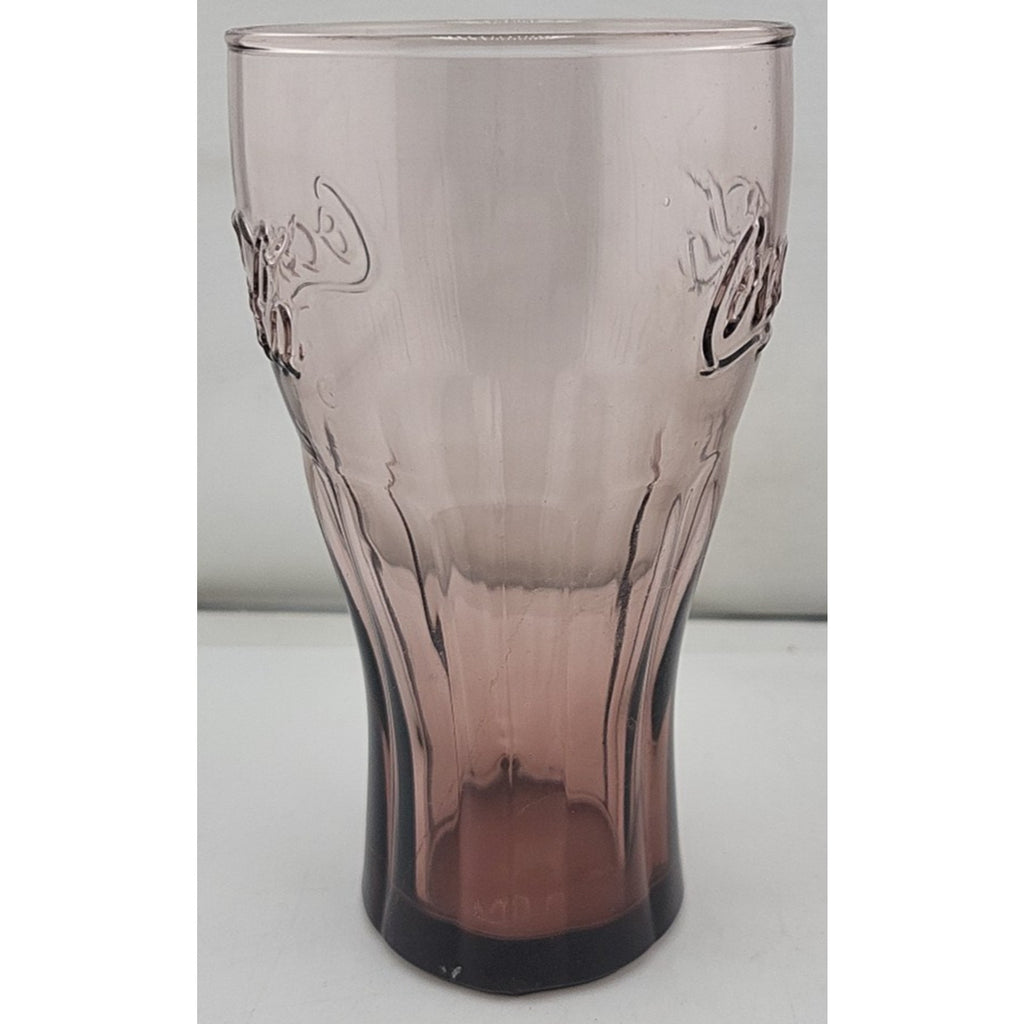 Mcdonalds Red Coca - Cola Glass Cup