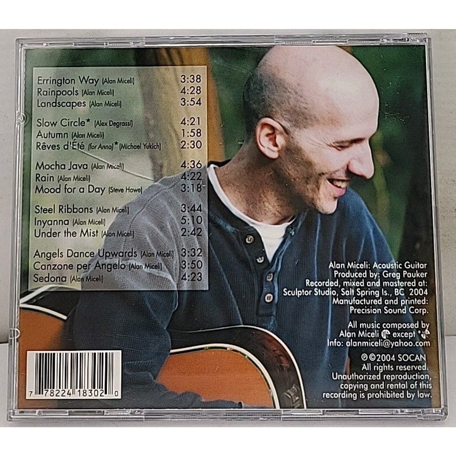 Errington Way by Alan Miceli (CD, 2007)