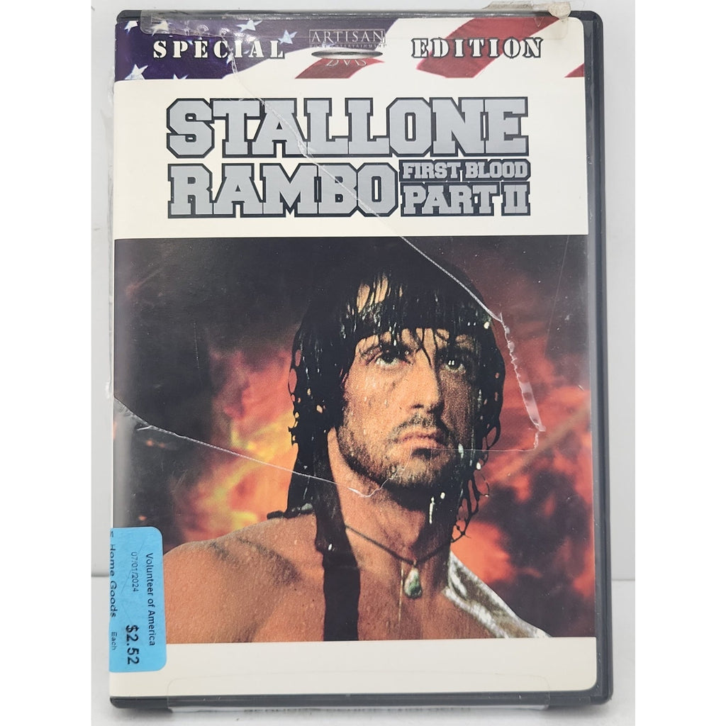 Rambo-First Blood 2 (1985) (DVD, 1985)