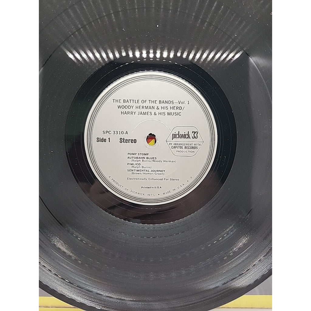 Woody Herman Harry James Battle Of The Bands (Record)