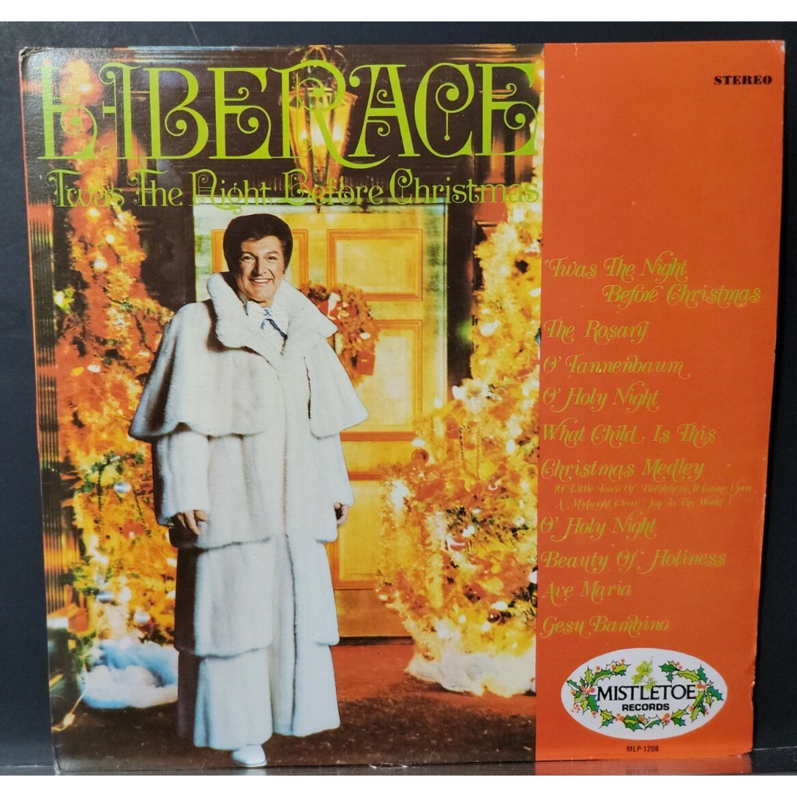 Liberace ‎– 'Twas The Night Before Christmas (Vinyl)