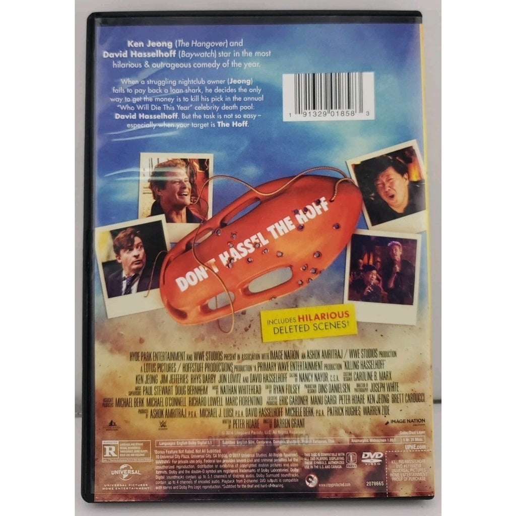 Killing Hasselhoff (DVD, 2017)