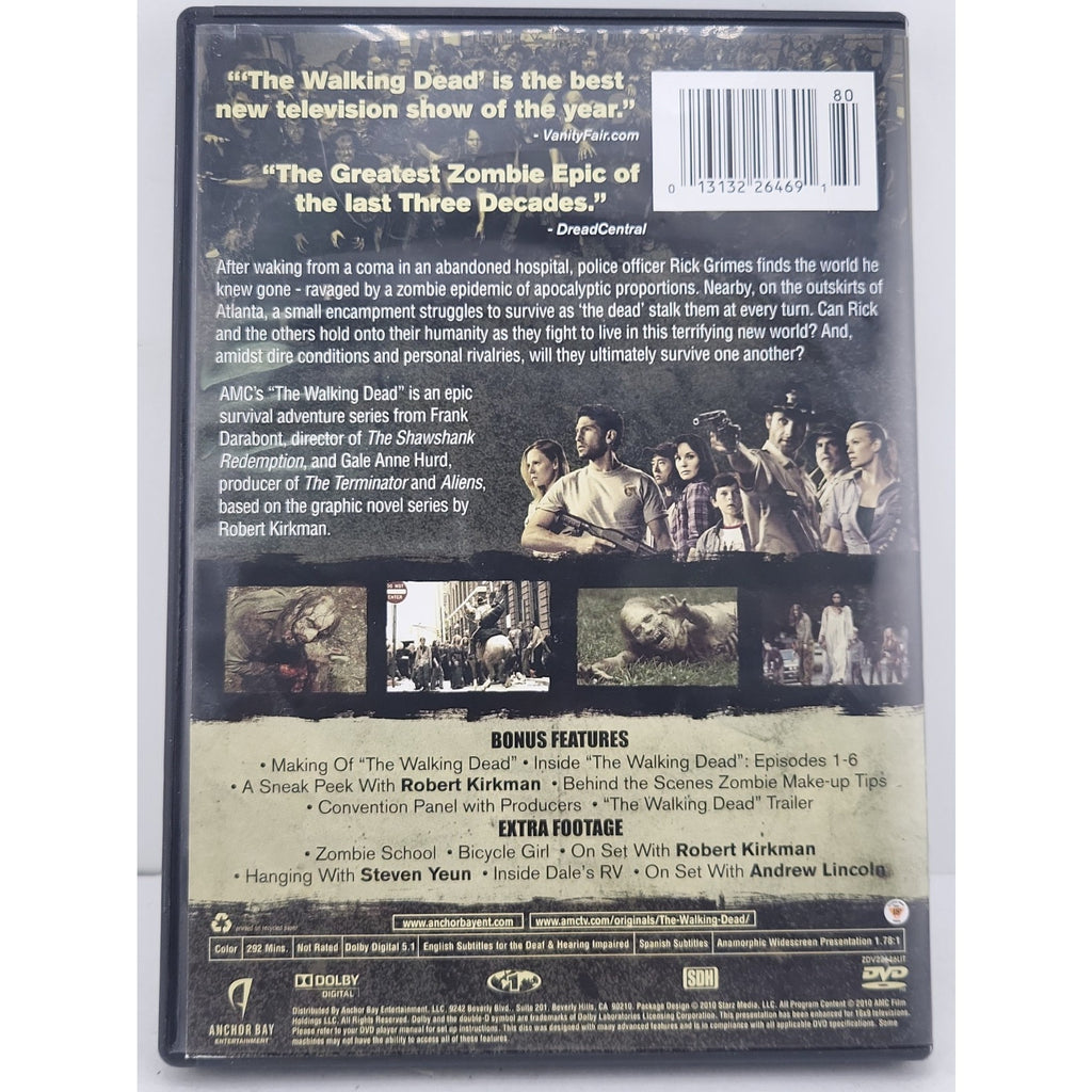 The Walking Dead: the Complete First Season (DVD, 2010)