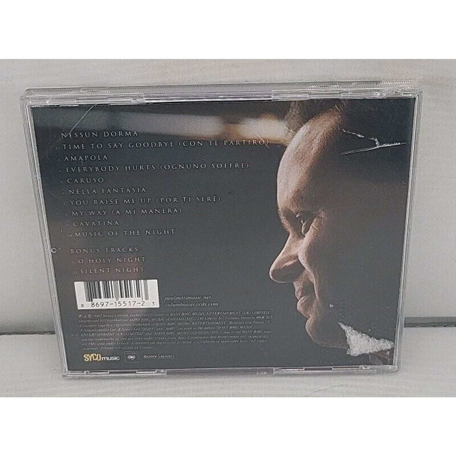 One Chance by Paul Potts (CD, 2007)