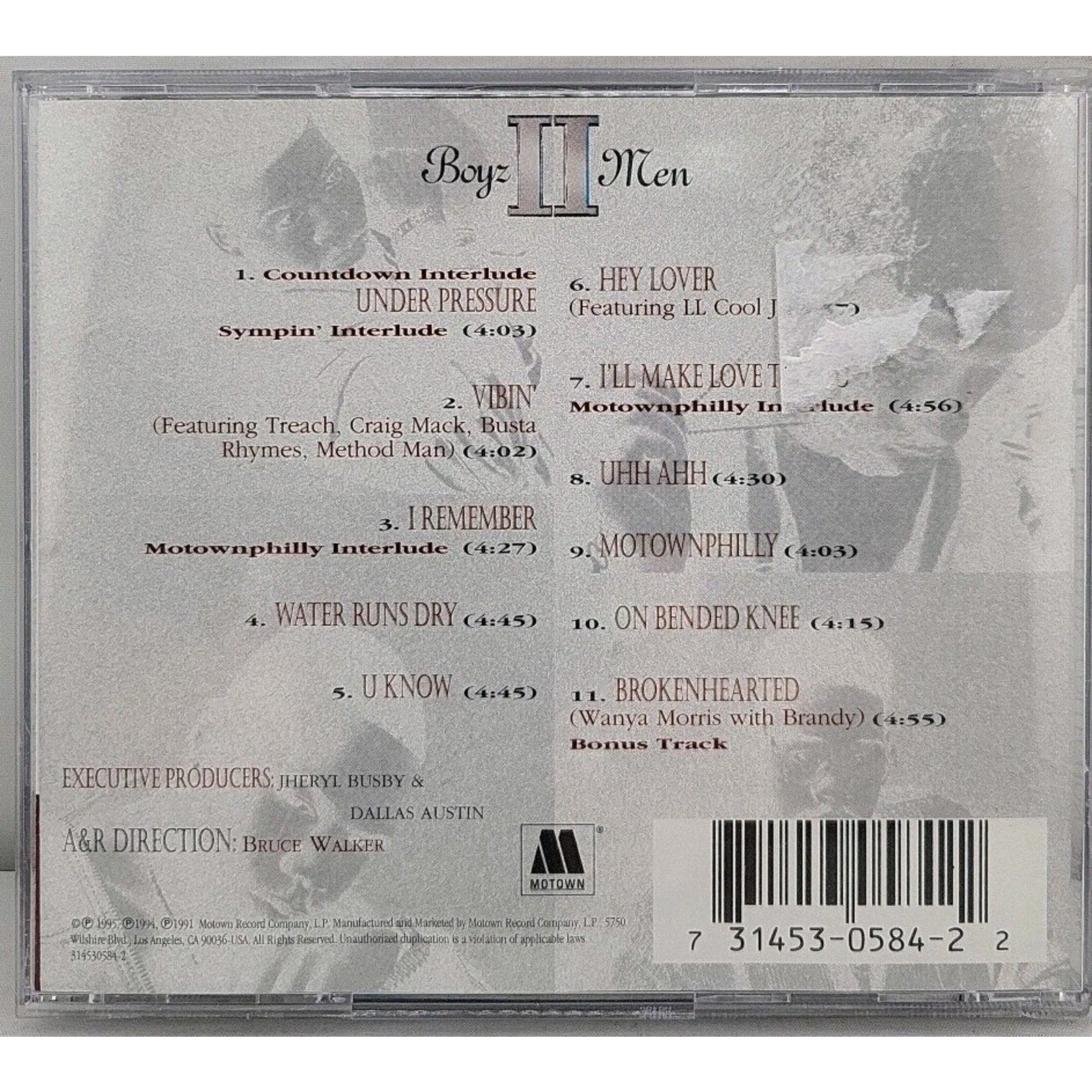 Boys To Men : The Remix Collection CD