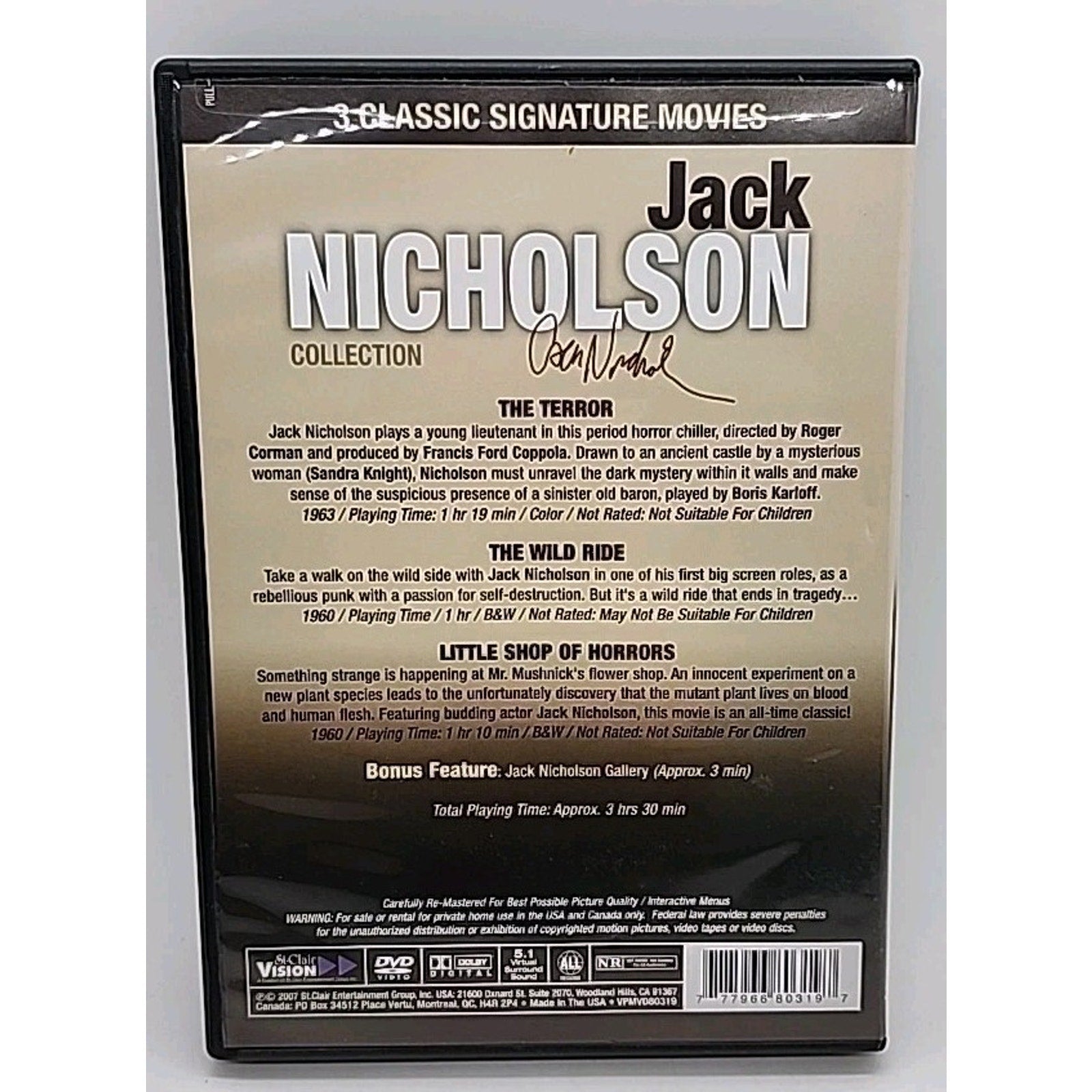 Jack Nicholson Signature Collection (DVD)