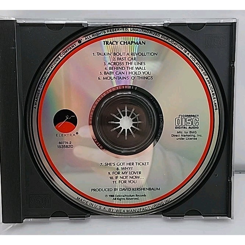 Tracy Chapman by Chapman, Tracy (CD, 1990)