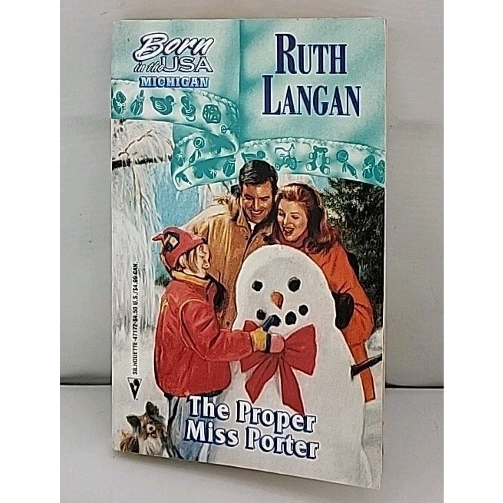 The Proper Miss Porter Born in The USA Michigan Ruth Langan Silhouette Paperback