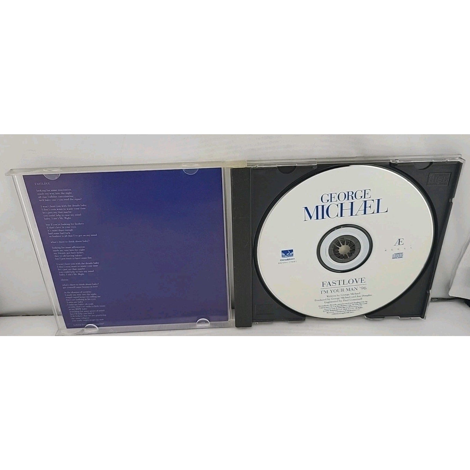 Fast Love [Single] by George Michael (CD, Apr-1996, Dreamworks SKG)