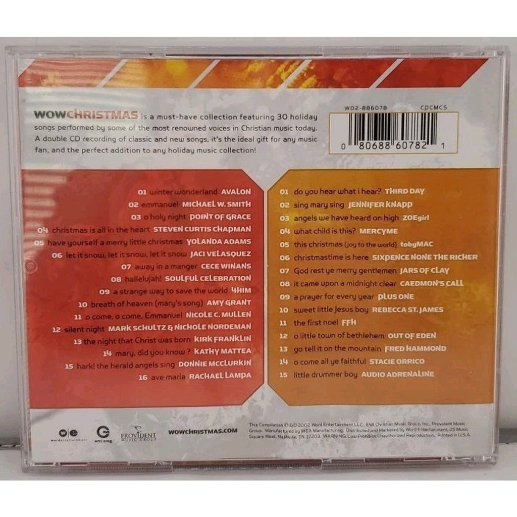 Wow Christmas by Various (CD, 2002)