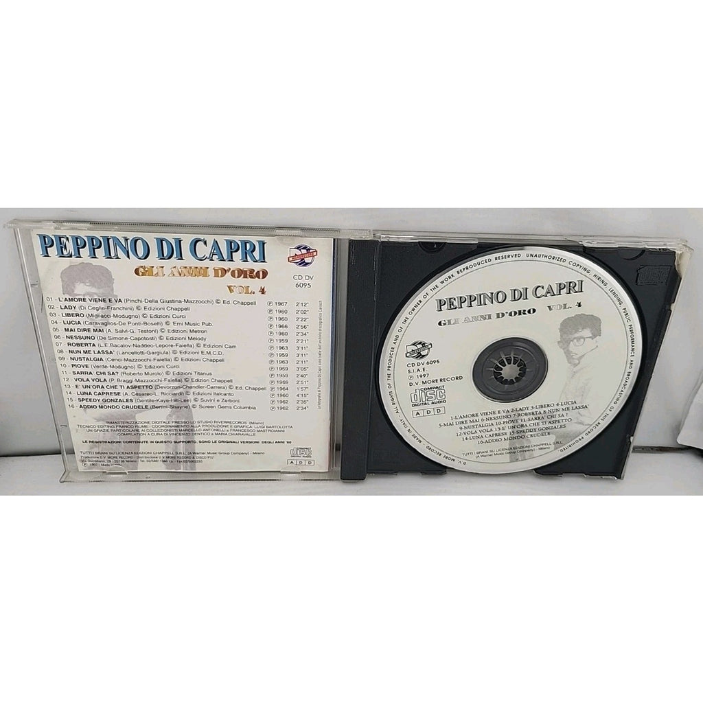 Peppino Di Capri Gli Anni D'Oro Vol. 4 (CD D.V. More Records 1997)