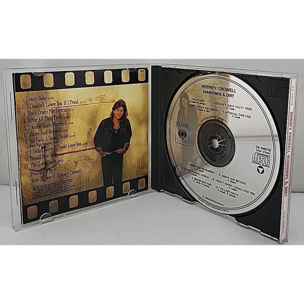Diamonds & Dirt by Rodney Crowell (CD, Feb-2001, Columbia/Legacy)
