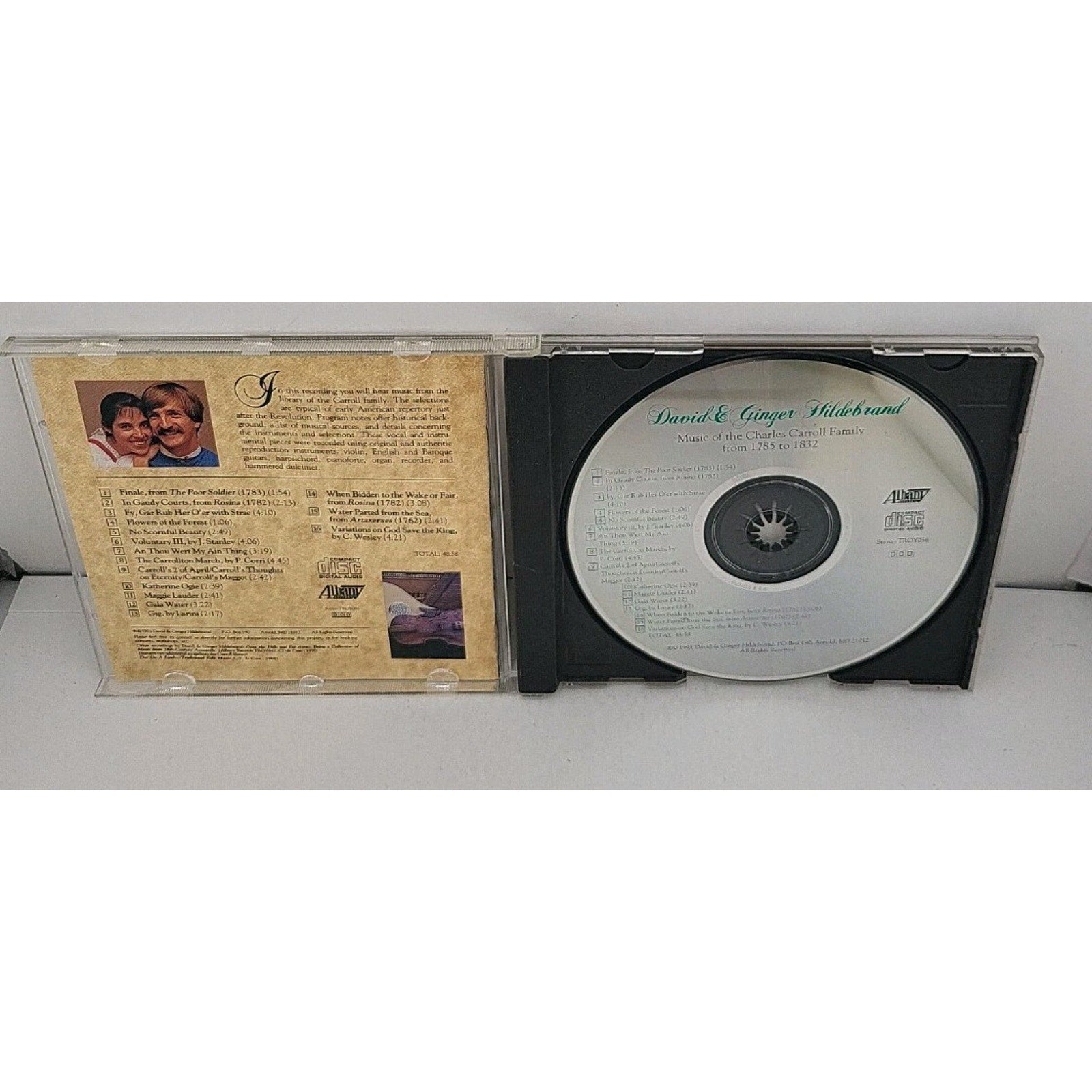 David Hildebrand & Ginger - Music Of The Charles Carroll Fam - CD
