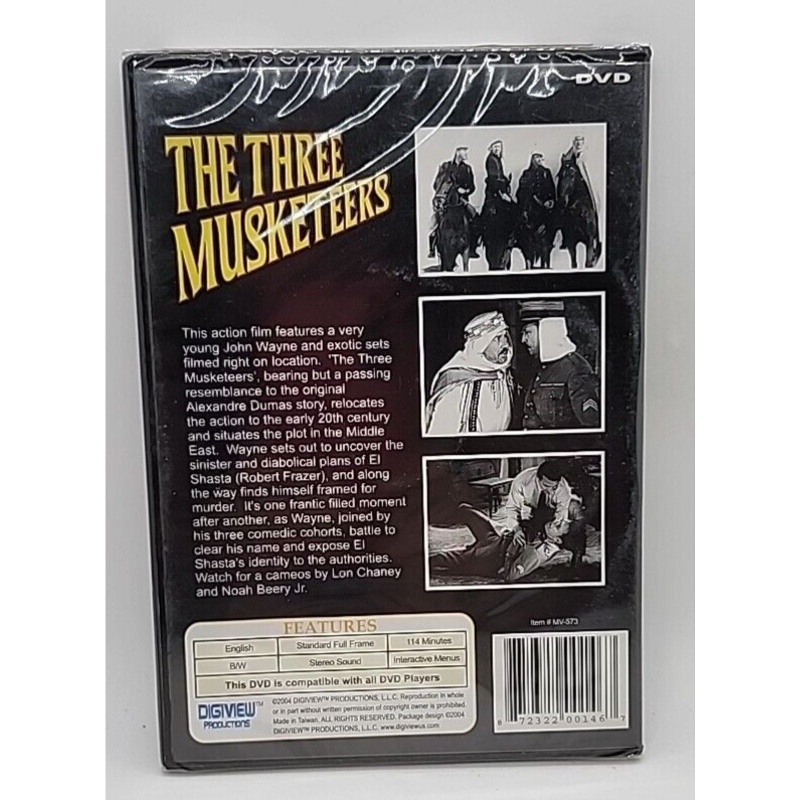 The Three Musketeers (DVD, 2006) *Sealed*