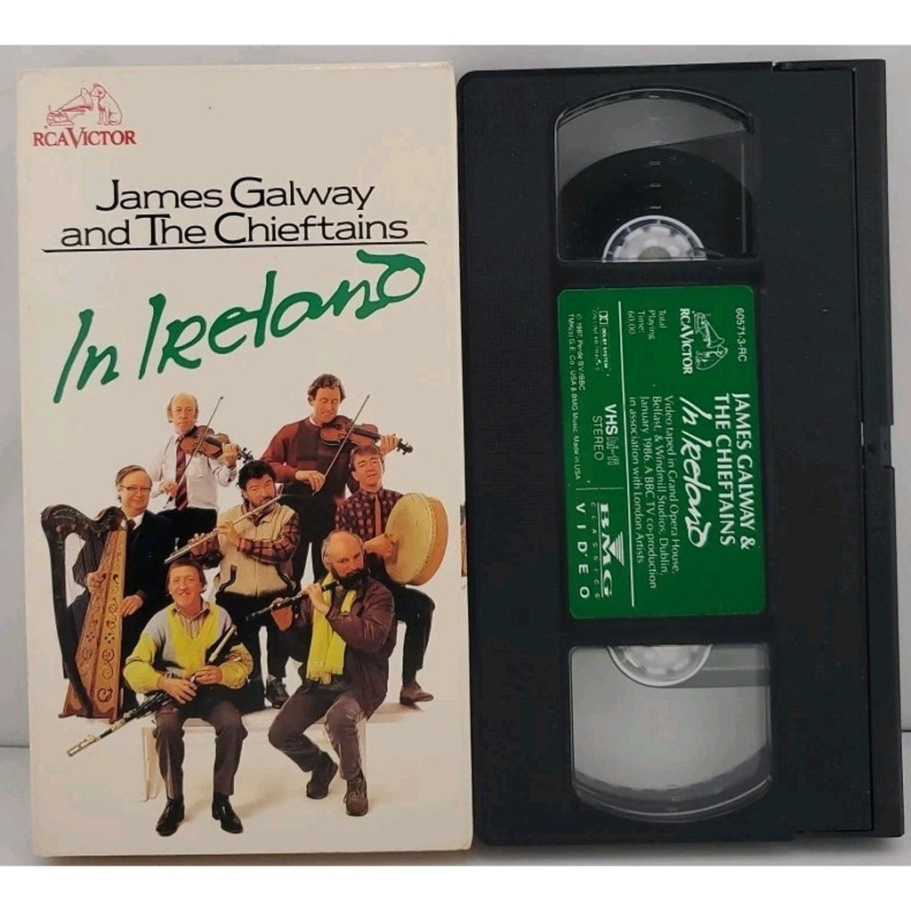 James Galway & The Chieftains in Ireland by James Galway/The Chieftains (VHS,...