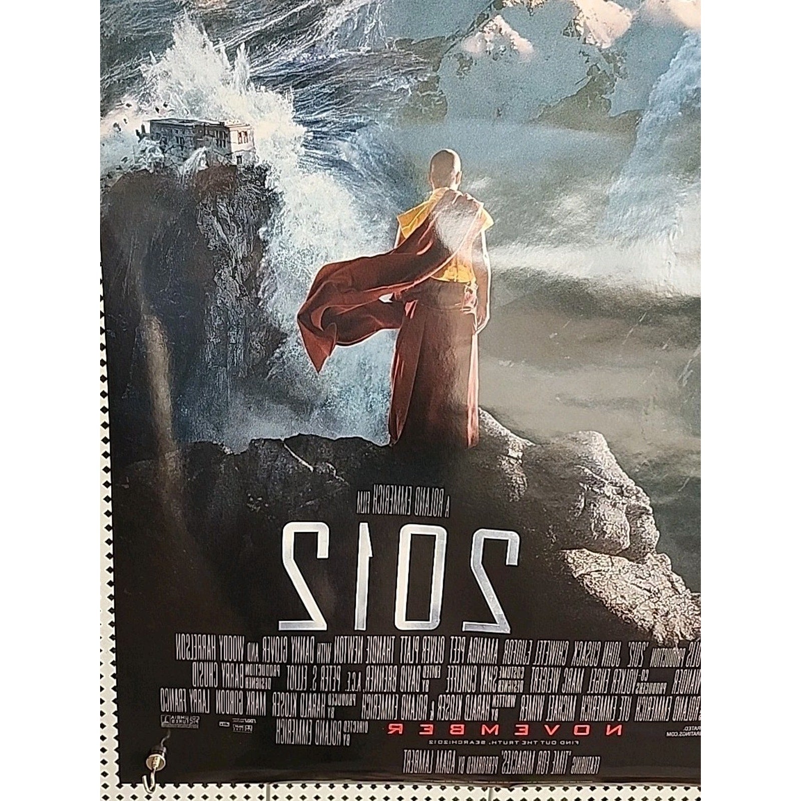 2012 Movie Poster 27 x 40 Double Sided Rolled