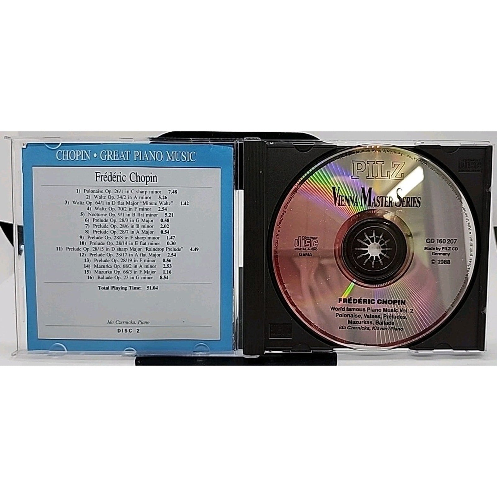 Chopin - World Famous Piano Music Vol. 2 (CD)