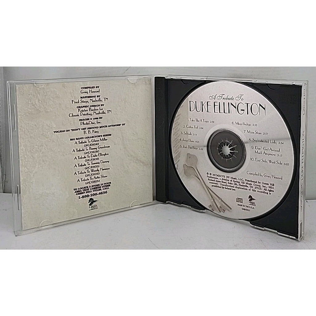Duke Ellington Tribute CD 1996 Big Band Jazz Green Hill Music