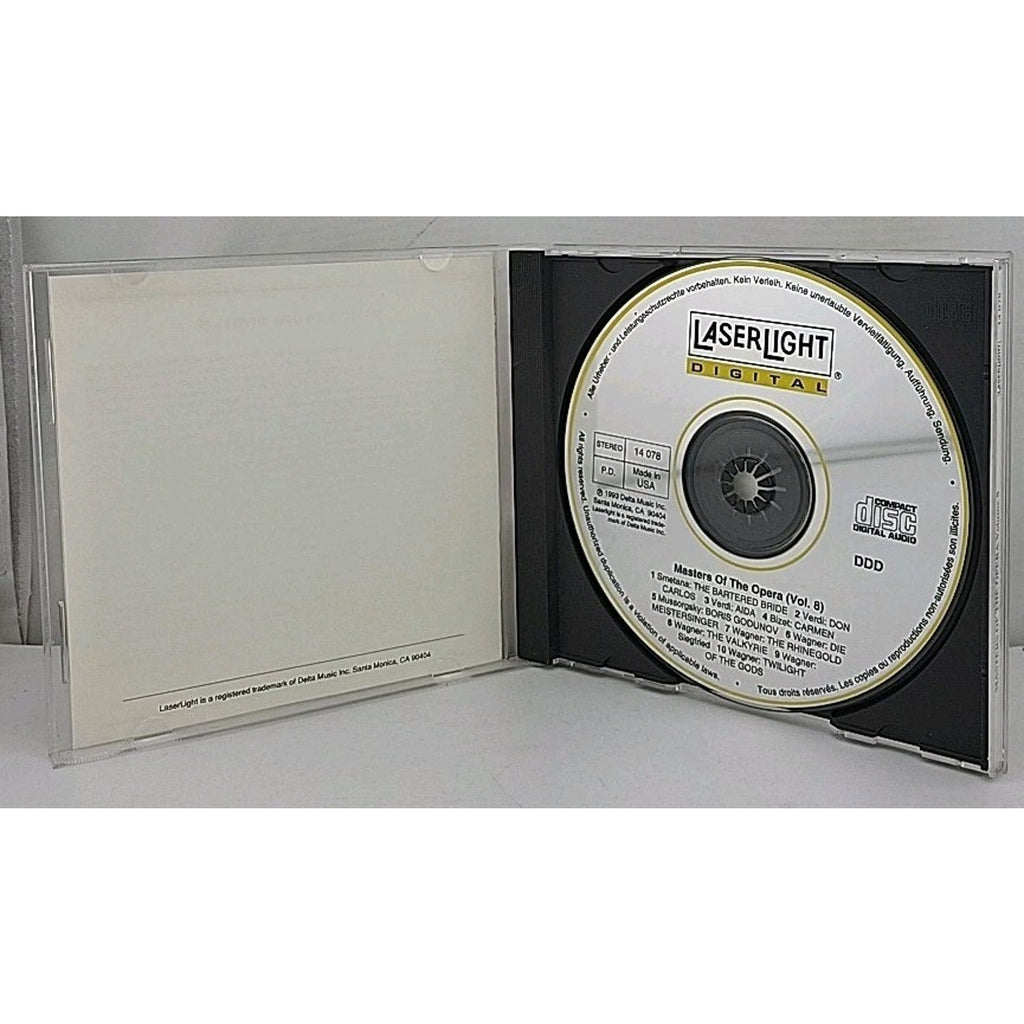 Masters of the Opera Vol. 8 by Various (CD, 1993)