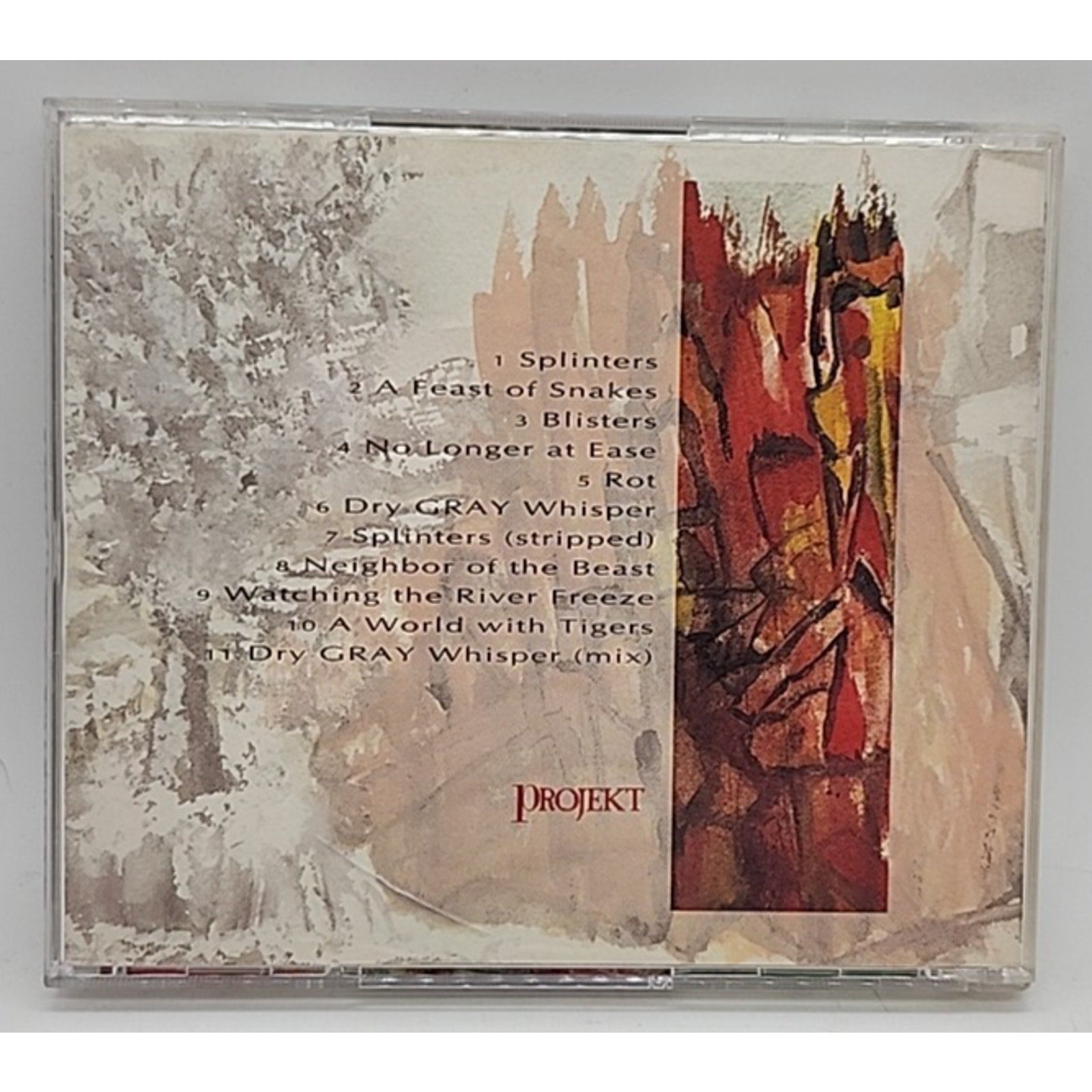 Blisters by Thanatos (CD, Oct-1997, Projekt Records)
