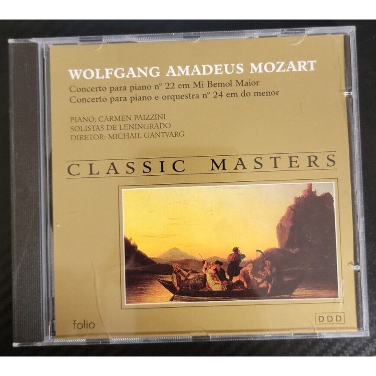 Classic Masters W. A. Mozart Concierto Para Piano N 22 CD