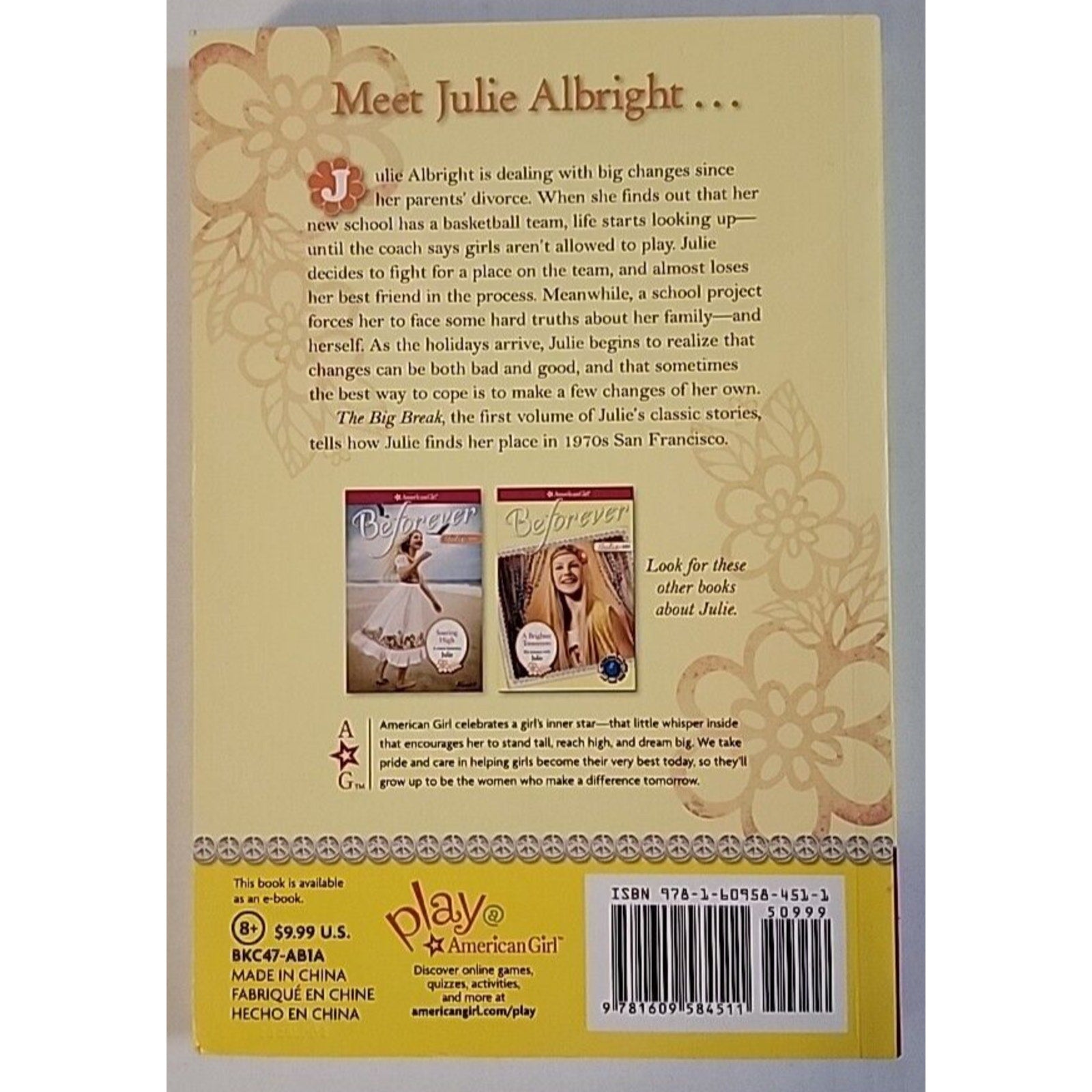 Beforever The Big Break A Julie Classic 1